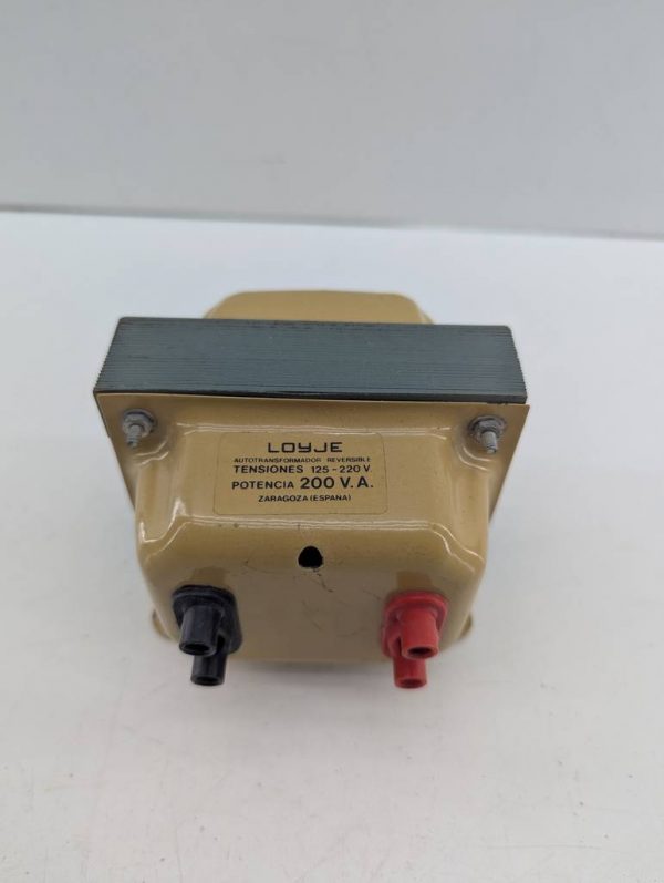 TRANSFORMADOR LOYJE 200 V.A.