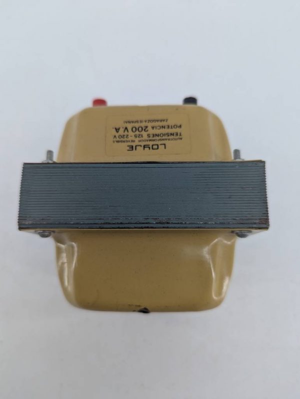 TRANSFORMADOR LOYJE 200 V.A. - Imagen 4