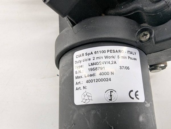 ACTUADOR CIAR SPA 61100 PESARO - Imagen 6