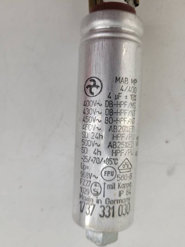 CONDENSADOR MAB MP 4/400 - Imagen 2