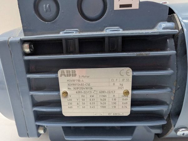 MOTOR ABB MOTORS M3VRF71B-4 - Imagen 4