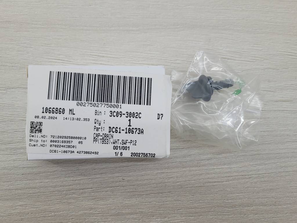 TORNILLO TAPA DE DRENAJE SAMSUNG